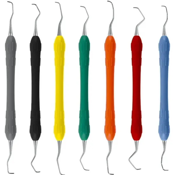 Sada 7 standardních kyret Easy-Color Gracey (obr. 1/2 až obr. 13/14)