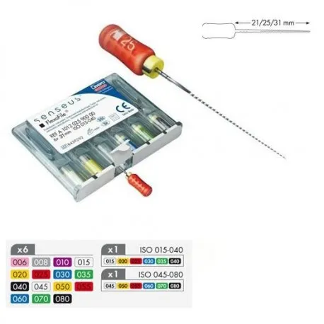 Senseus Flexofile Readyst. 010/25mm 6ks