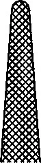 Jehelec hloubk. rovný provlékací zámek; 16,5 cm