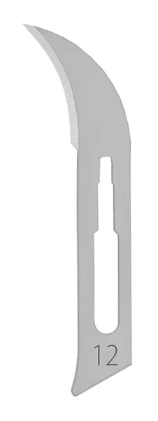 Čepelka skalpelová; fig. 12