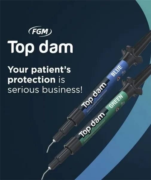 FGM Top Dam - green chránič gingivy 2g