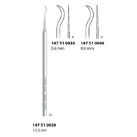 Srpek na zubní kámen; 0,9 mm; 15,5 cm