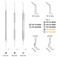 Hladítko se cpátkem; 1,0/1,5 mm; 16,4 cm