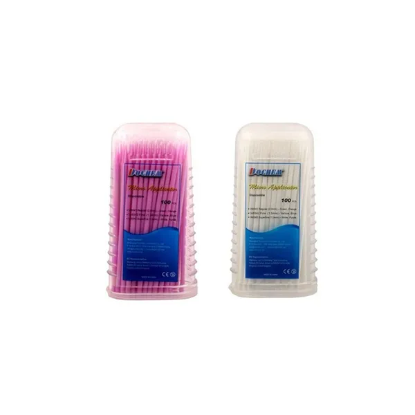 Mikroaplikátory 1,0mm bílé superfine (pink)