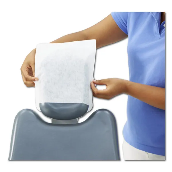Headrest Roeko 27x28 bílé - 100 ks