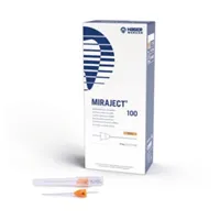 Miraject karpulové jehly 100ks, 0,5x35mm, 17/42, G25 oranžové Miraject karpulové jehly 100ks, 0,5x35mm, 17/42, G25 oranžové