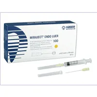 Miraject Endotec Luer 0,5x40mm 100ks G25 oranžové