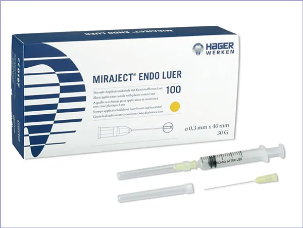 Miraject Endotec Luer 0,5x40mm 100ks G25 oranžové