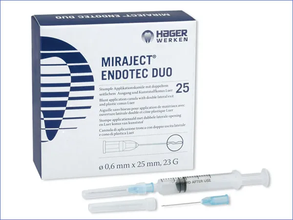Miraject Endotec Duo 0,3x25 mm, 30G, 25ks