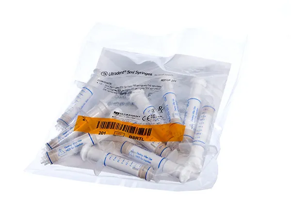 Stříkačky plast 5 ml 10 ks