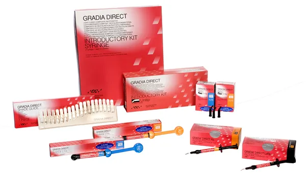 GC GRADIA Direct LoFlo, Syringe 2 x 0.8ml (1.3g), A3, EEP