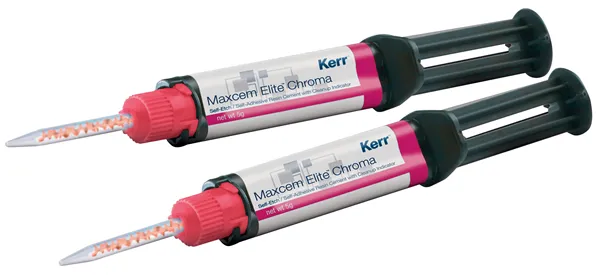 MaxCem Elite Chroma 2x5g bílý
