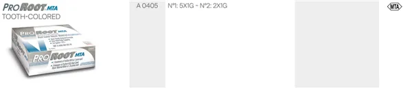 ProRoot MTA bílý 4 x 0,5 g