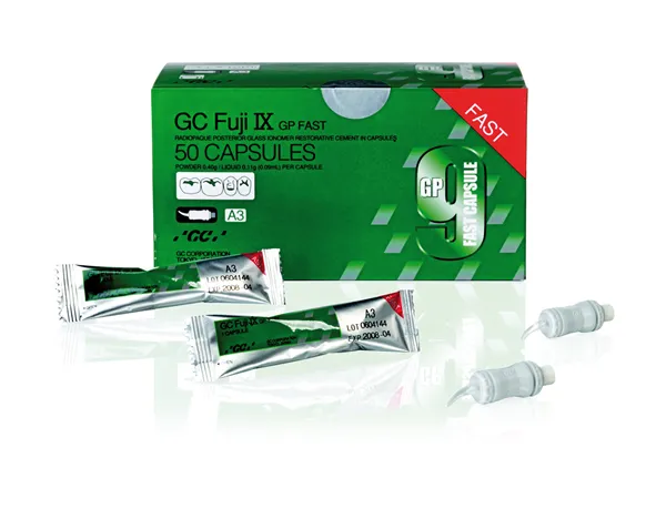 GC Fuji IX GP FAST, 50 Capsules, A2, EEP