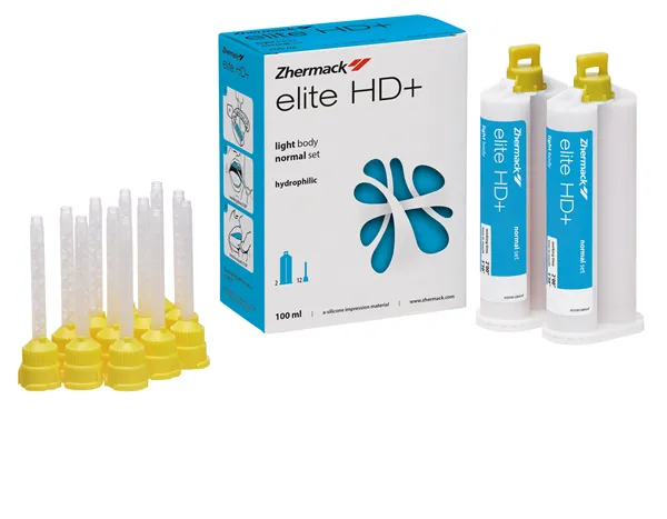 Elite HD+  light body  2x50ml ( modrý )