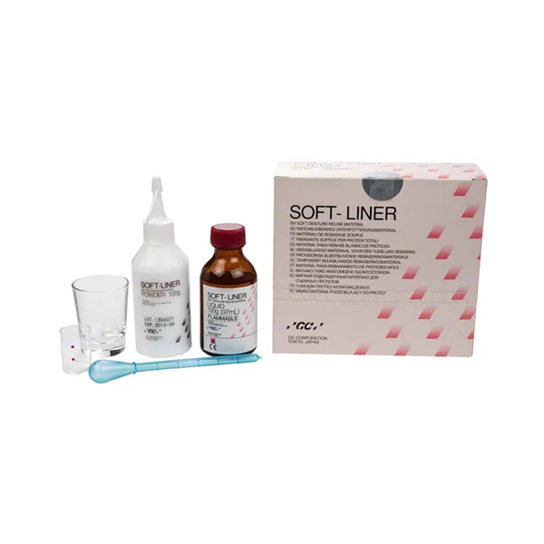 GC Soft-Liner, 1-1 Pack Translucent, 100g Powder, 97ml (100g) Liquid