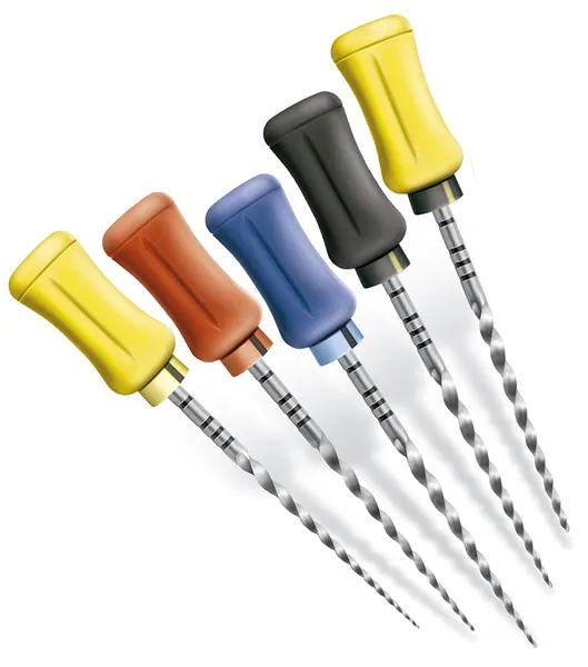 ProTaper ruční F2 - 21 mm, 6 ks červené