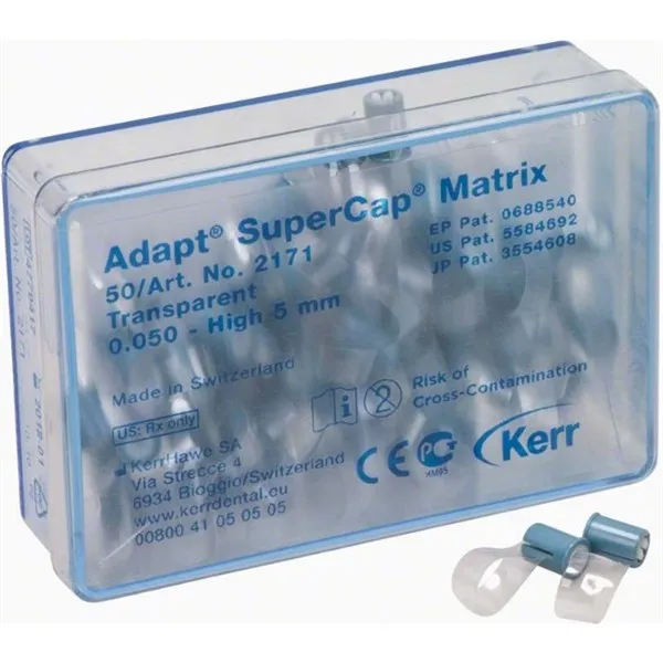 Adapt SuperCap Matr. ocel 0.03x6.3mm,50 ks