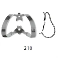 Spona Kofferdam č.210