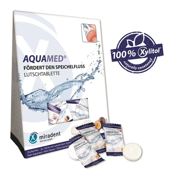 Miradent AquaMed pastilky 10 x 26 ks (Multipack)