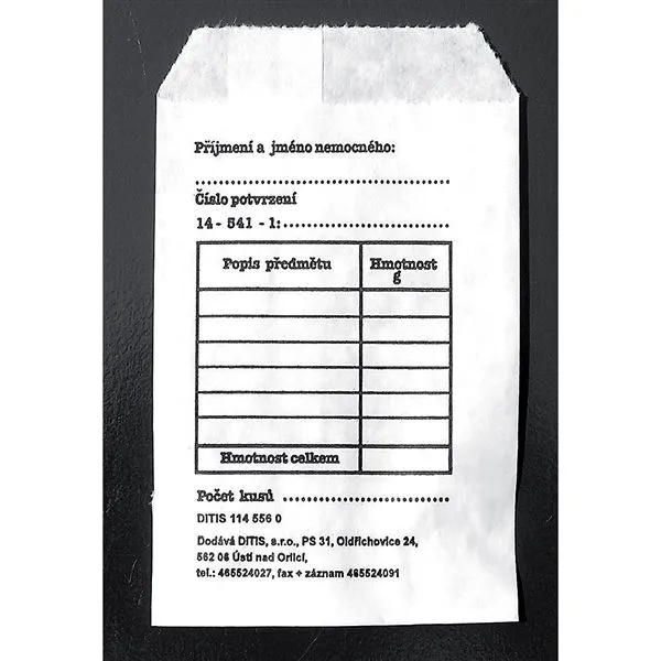 DITIS Sáček s potiskem na rtg snímky