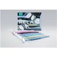 Křištálové zrcátka Relax FS Ultra 5 O 24 mm 10ks zelené