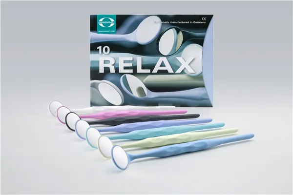Křištálové zrcátka Relax FS Ultra 4 O 22 mm 10ks růžové