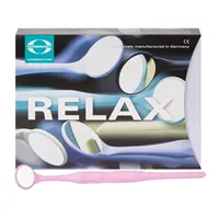 Zrcátka Relax FS Rhodium 4 O 22 mm 10ks růžové