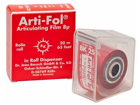 Art. fólie P 2-str.červená BK25 22mm/20m 8µ