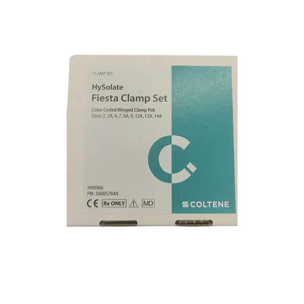 Hygenic Fiesta Clamps Set 9 spon s křidélky (9004019)