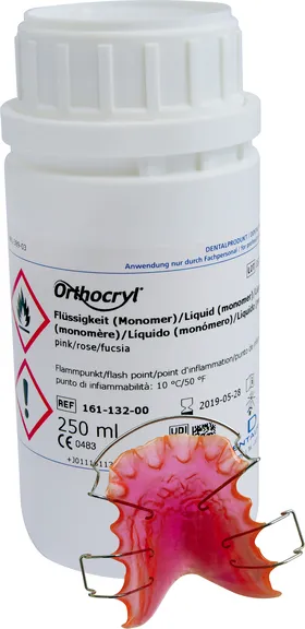 Orthocryl - tekutina růžová (250ml)