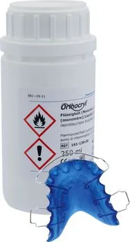 Orthocryl - tekutina neon modrá (250ml)