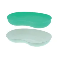 Miska emitní (ledvina)-plast zelená 25cm
