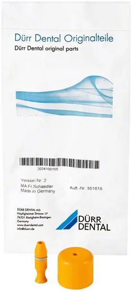 Dürr MyLUNOS - sada oplachovacích adaptérů - žluté