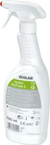 Incidin Oxyfoam S 750 ml,  pro aplikaci pěnou, aplikační pistole