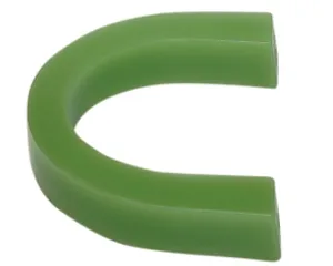 Skusové valy,střední,zelené 100ks