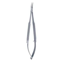 Gomel mikrochirurgické nůžky zakřivené hladké 140mm