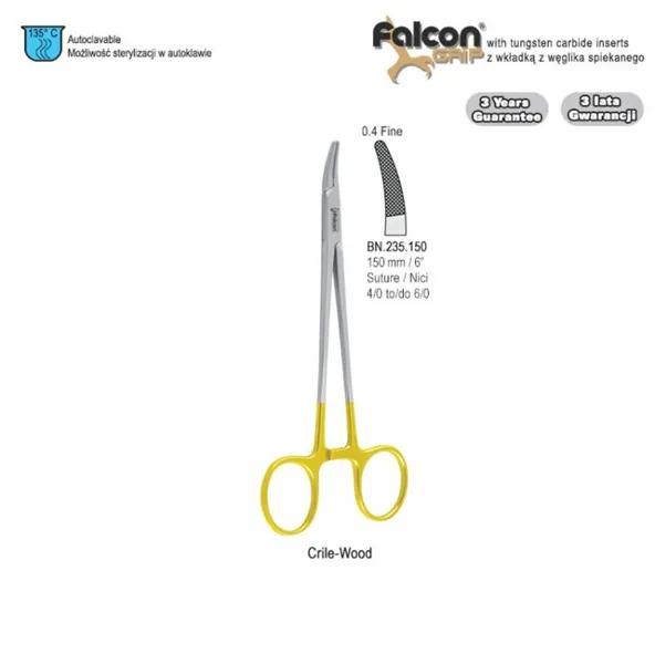 Falcon jehelec Crile-Wood 150mm TC