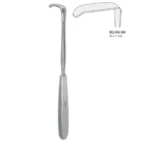 Retractor Langenbeck hollow handle 40x11mm, 220mm