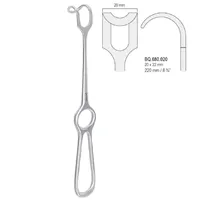 Retractor Middeldorpf 20x22mm, 220mm