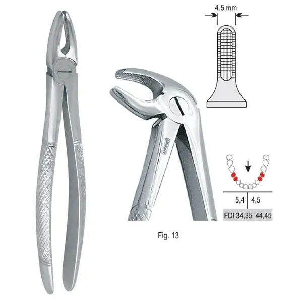 Extrakční kleště fig. 13