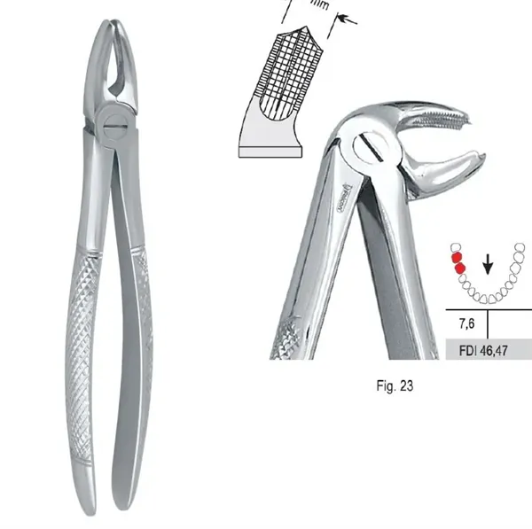 Extrakční kleště fig. 23
