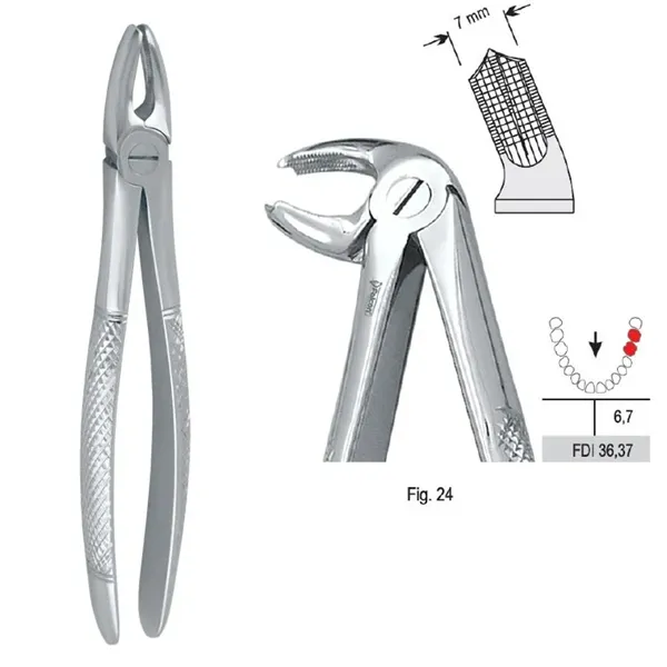 Extrakční kleště fig. 24