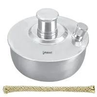 Falcon lihový nerezový kahan pro kulatý knot