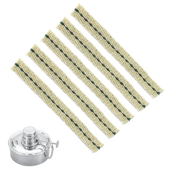 Plochý knot do lihového kahanu 1,5x10cm (5ks)