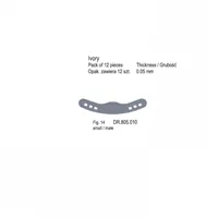 Matrix Bands Ivory fig. 14 (Pack of 12 pieces)