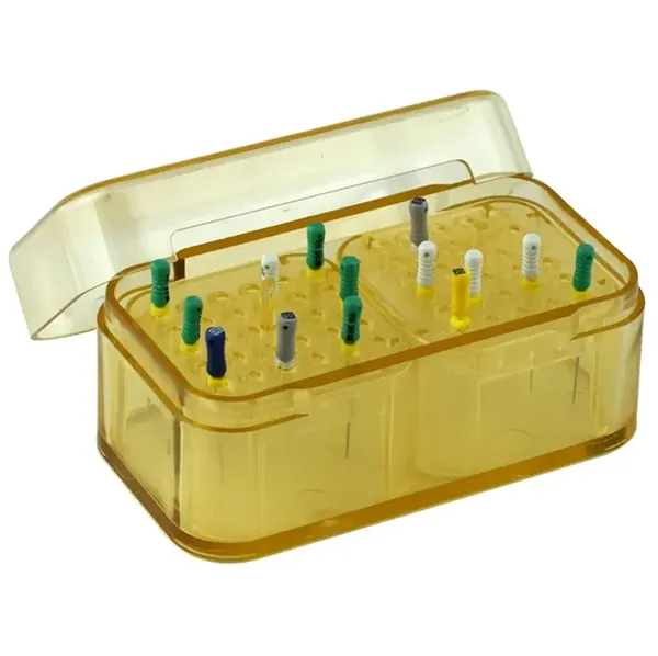 Držák na endo nástroje transparentní krabička, 30 děr