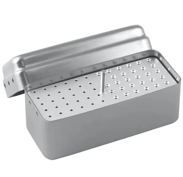 Endo box mini stříbrný 72 otvorů