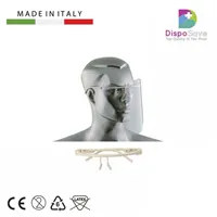 Visor-I frame white + 12 face shields (štít)