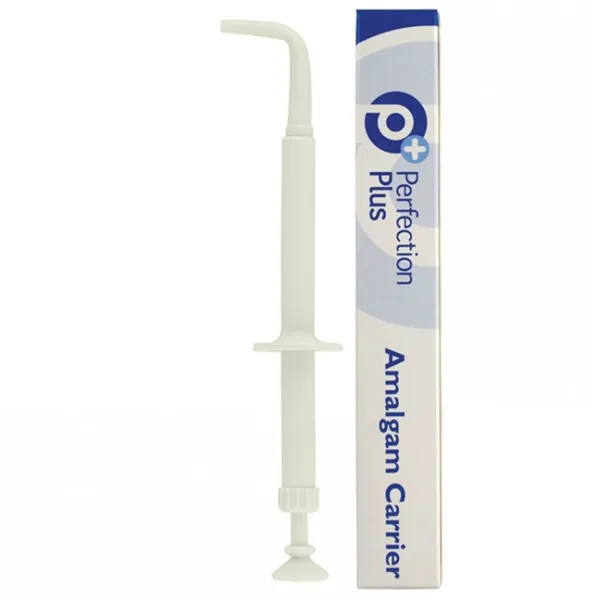 Pistole na amalgám, plastová, zahnutá 